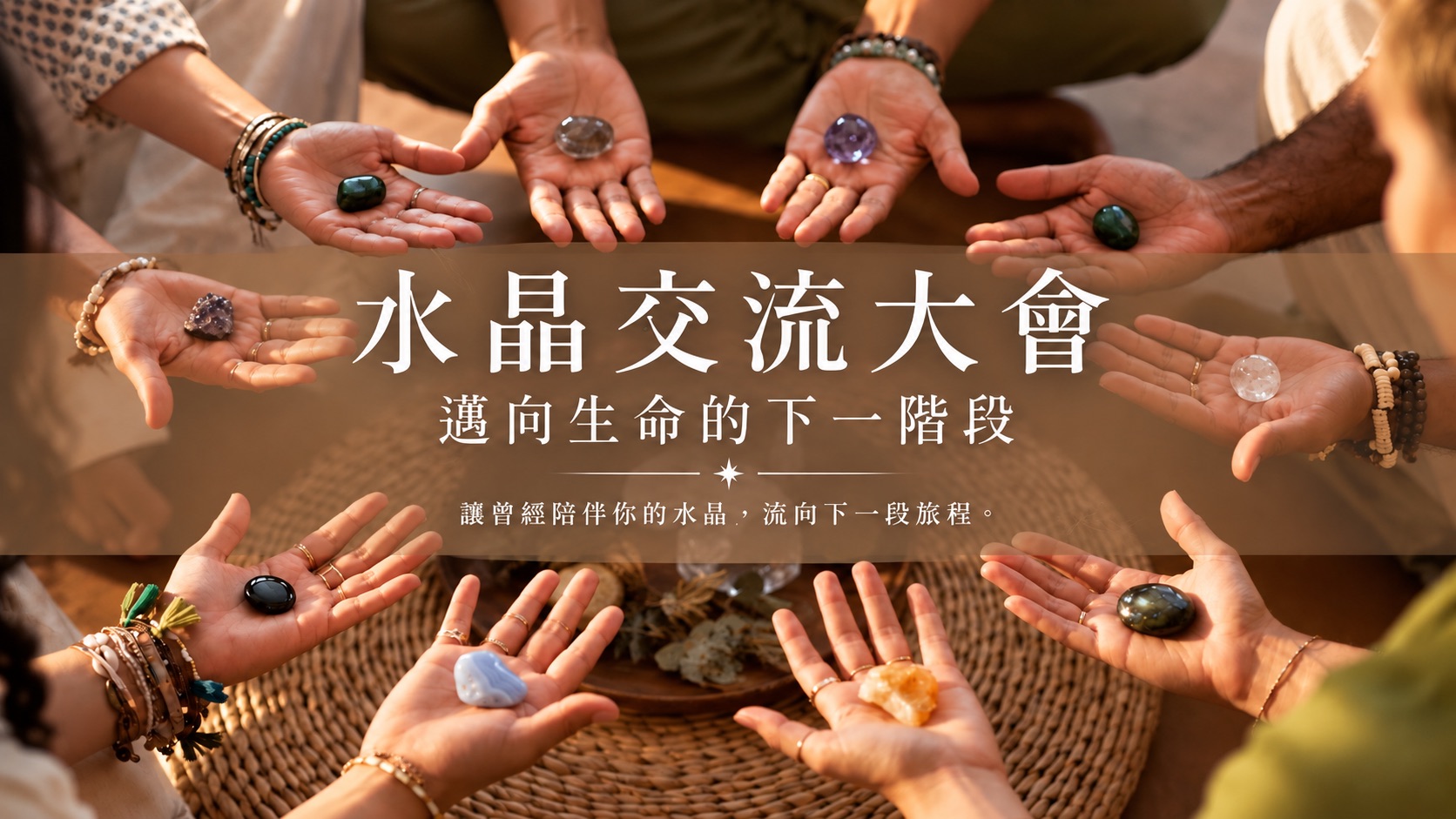 水晶交流大會|邁向生命的下一階段