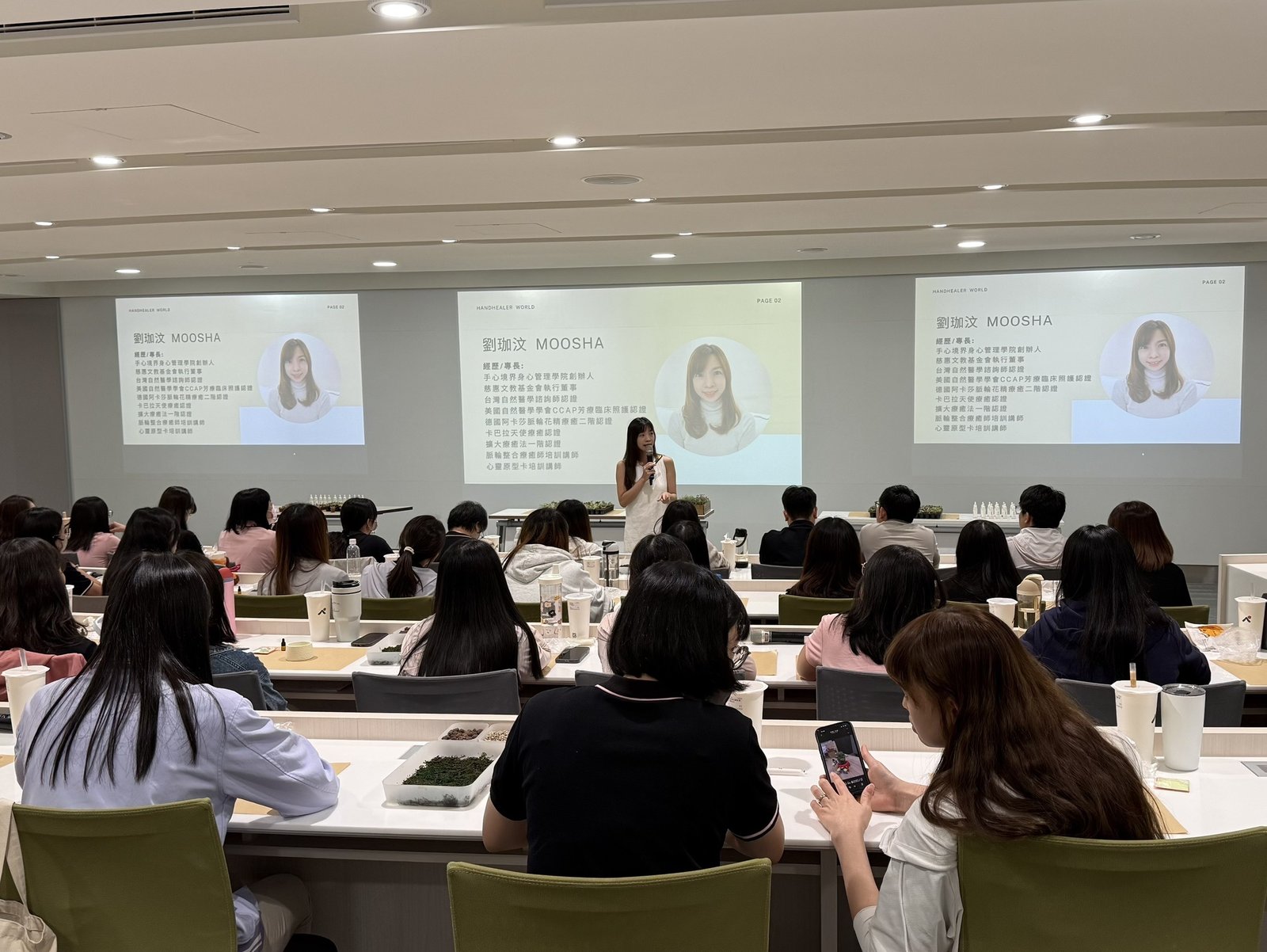 企業植物手作課程現場